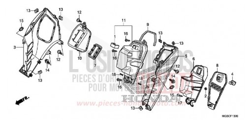 POCHE NC700DC de 2012